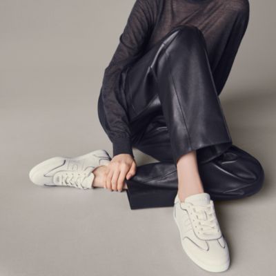 White - Hermès women's shoes & leather footwear | Hermès Mainland